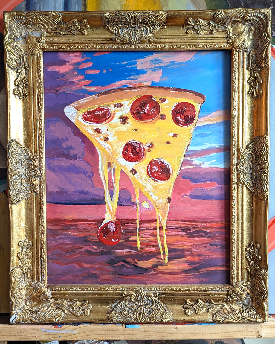 New Pizza Painting